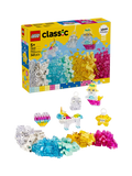 Lego Classic Transparent Box 340 pcs colourful bricks, UK version