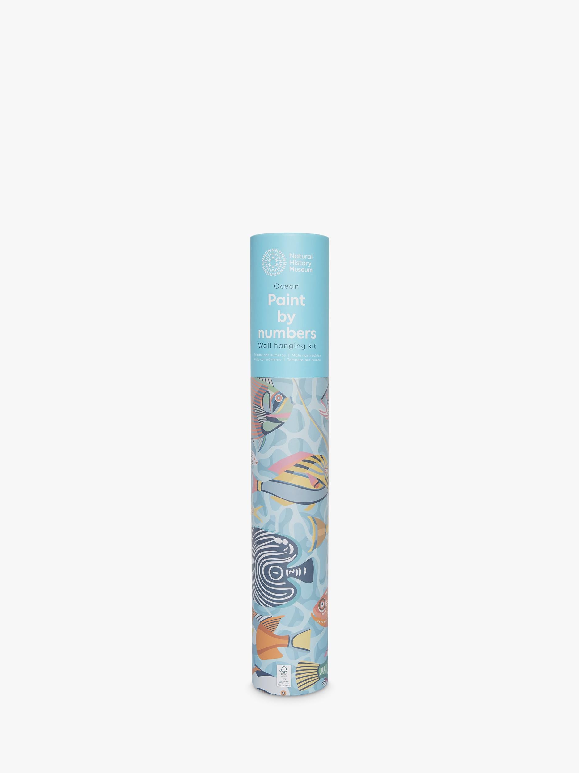 Natural History Museum Ocean paint by numbers kit (British brand)