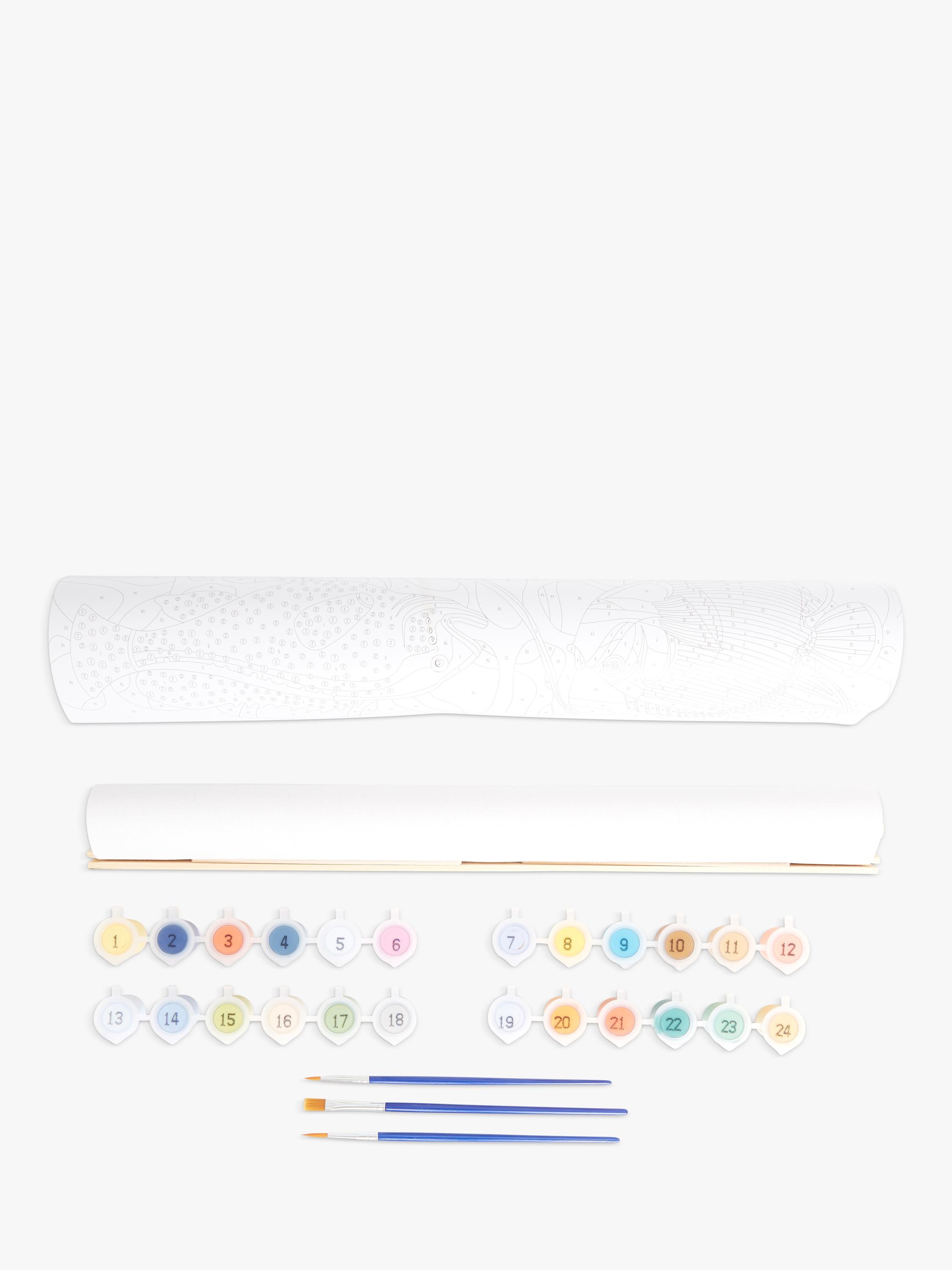 Natural History Museum Ocean paint by numbers kit (British brand)