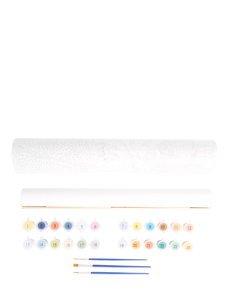 Natural History Museum Ocean paint by numbers kit (British brand)
