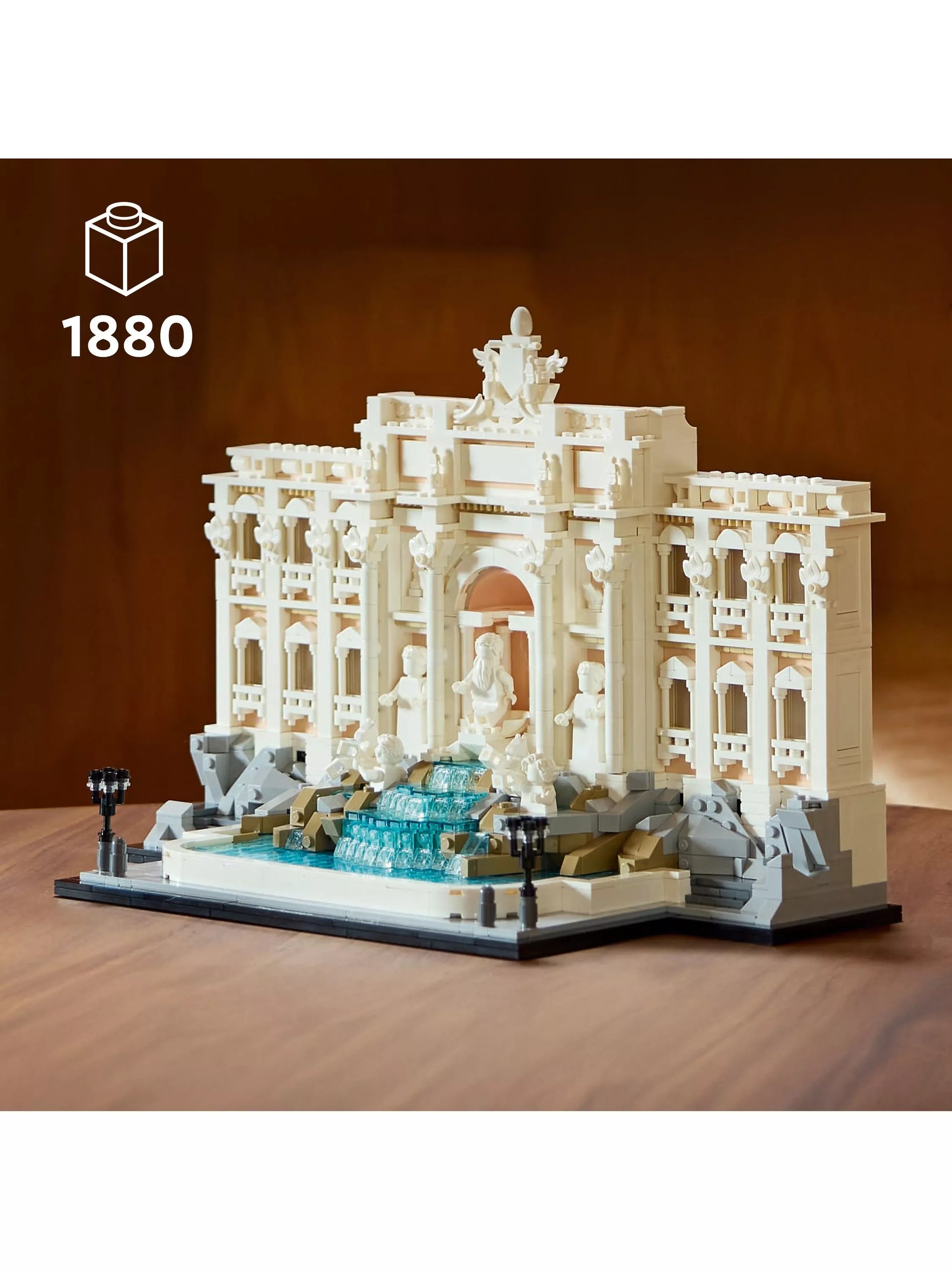 Trevi Fountain Architecture Model Set 21062, UK version