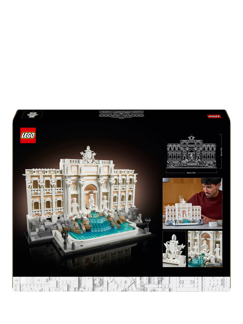 Trevi Fountain Architecture Model Set 21062, UK version