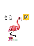 LEGO Creator 3in1 Pink Flamingo building set 288 pieces - British product