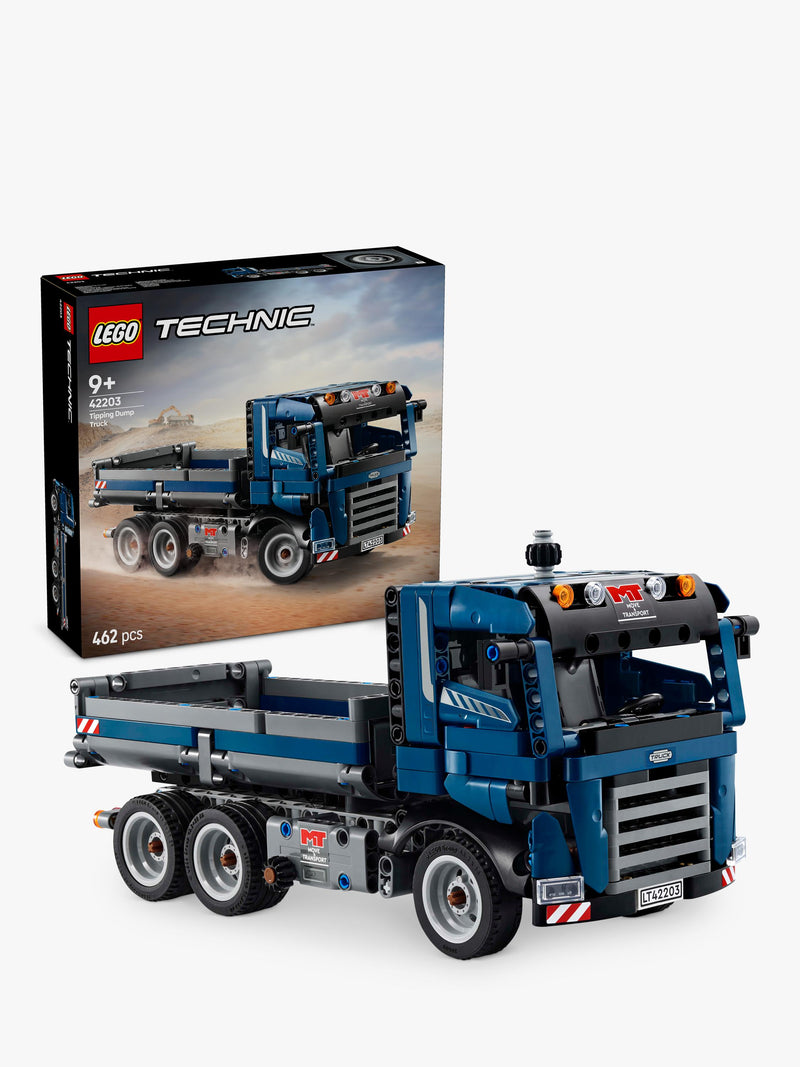 LEGO Technic Tipping Dump Truck toy, UK version