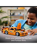 LEGO Technic Fast & Furious Toyota Supra MK4 model car building set, UK version