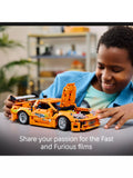 LEGO Technic Fast & Furious Toyota Supra MK4 model car building set, UK version