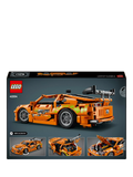 LEGO Technic Fast & Furious Toyota Supra MK4 model car building set, UK version