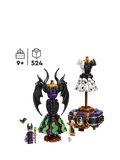 LEGO Disney building set Maleficent Cruella dresses 524 pieces (British brand)