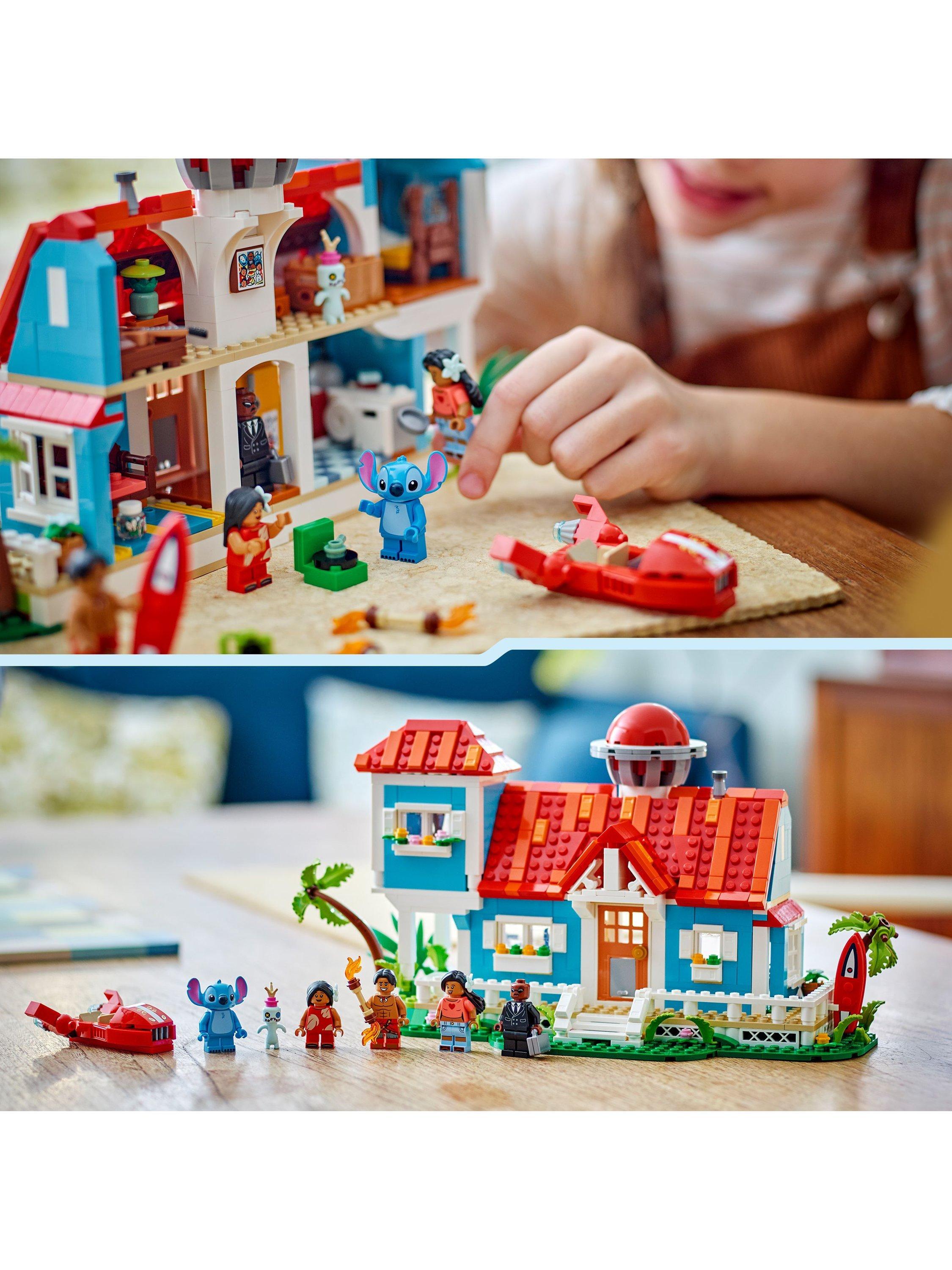 LEGO Disney Lilo and Stitch Beach House building set, UK version
