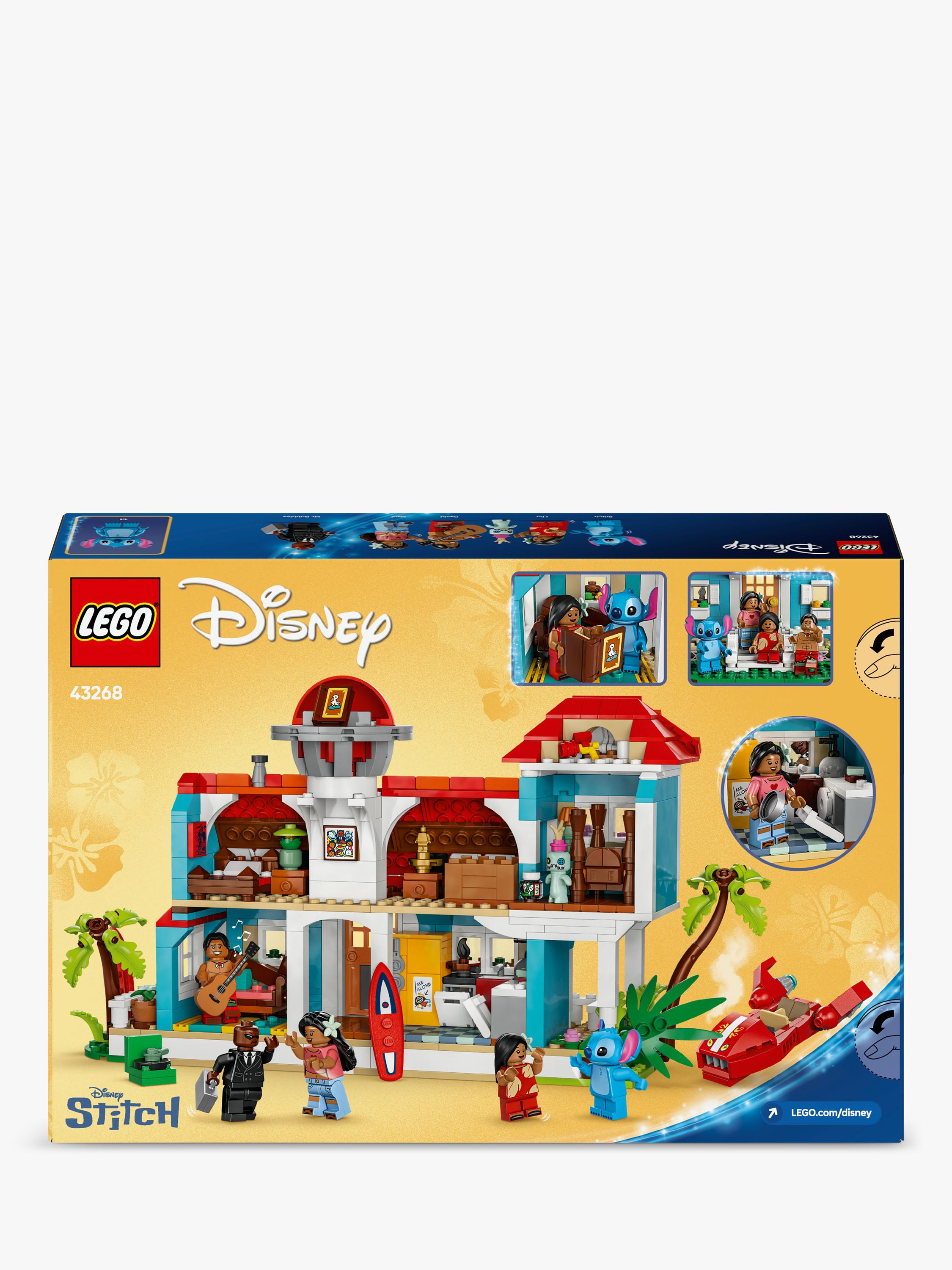LEGO Disney Lilo and Stitch Beach House building set, UK version
