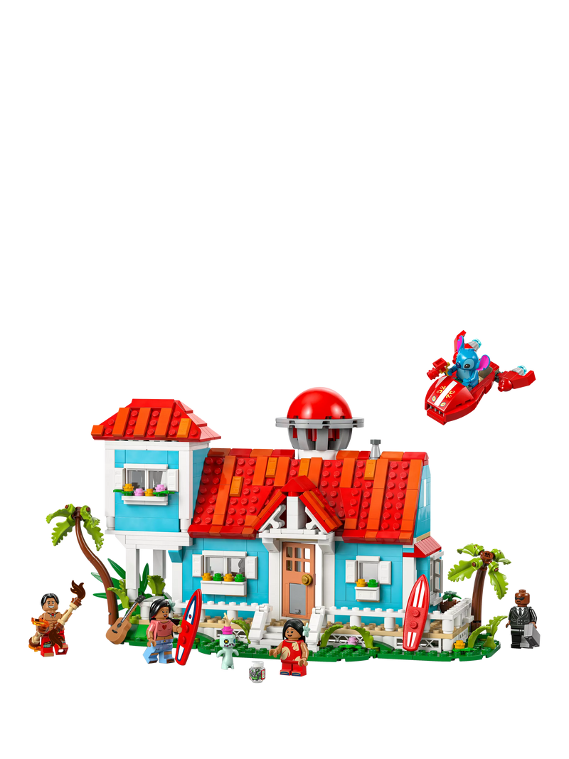 LEGO Disney Lilo and Stitch Beach House building set, UK version