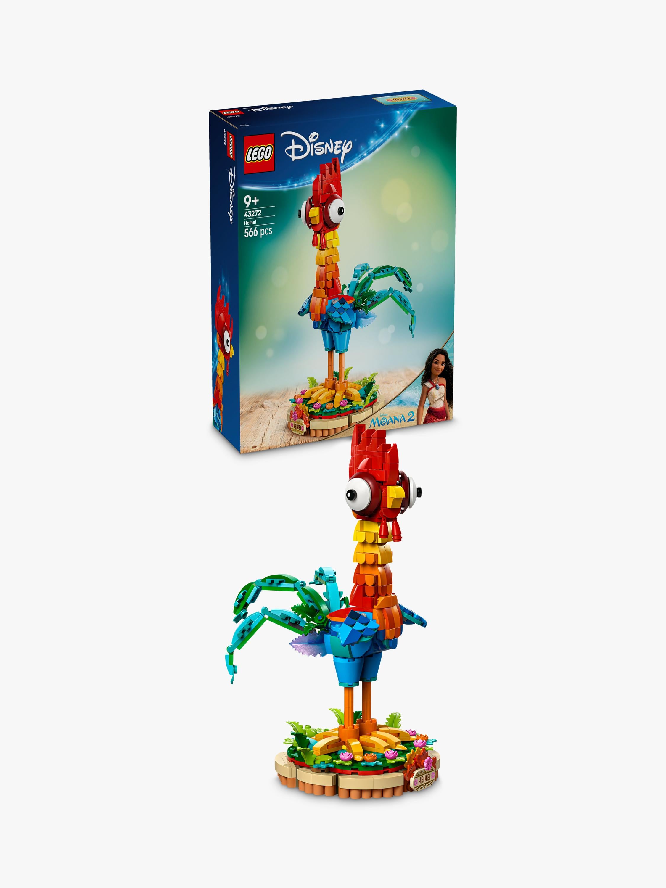 LEGO ǀ Disney Moana 2 Heihei Buildable Animal Toy 43272