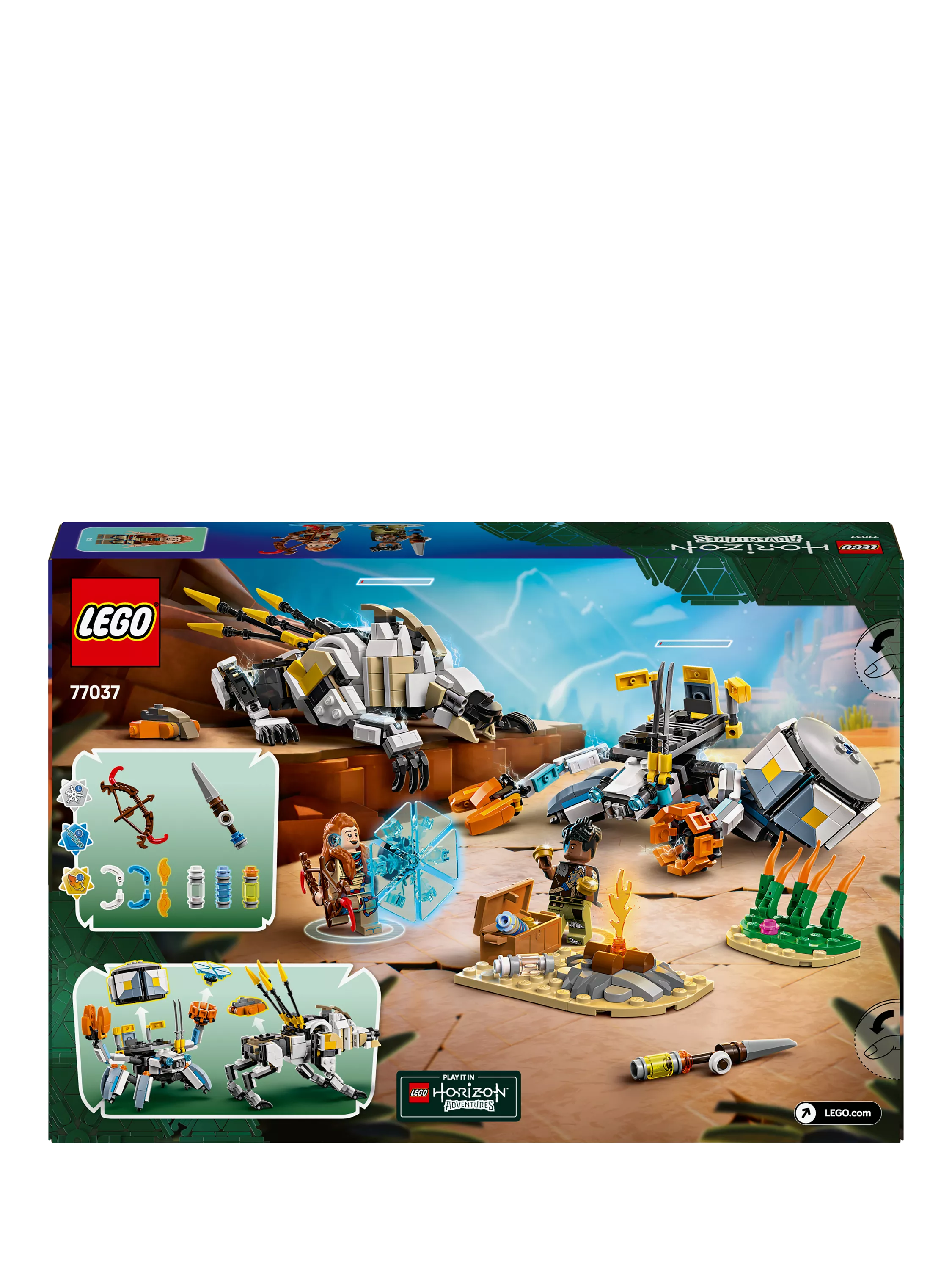 LEGO Horizon Adventures Aloy Varl Shell-Walker Sawtooth set - British product