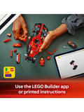 LEGO Ferrari SF-24 F1 car building set, imported from the UK