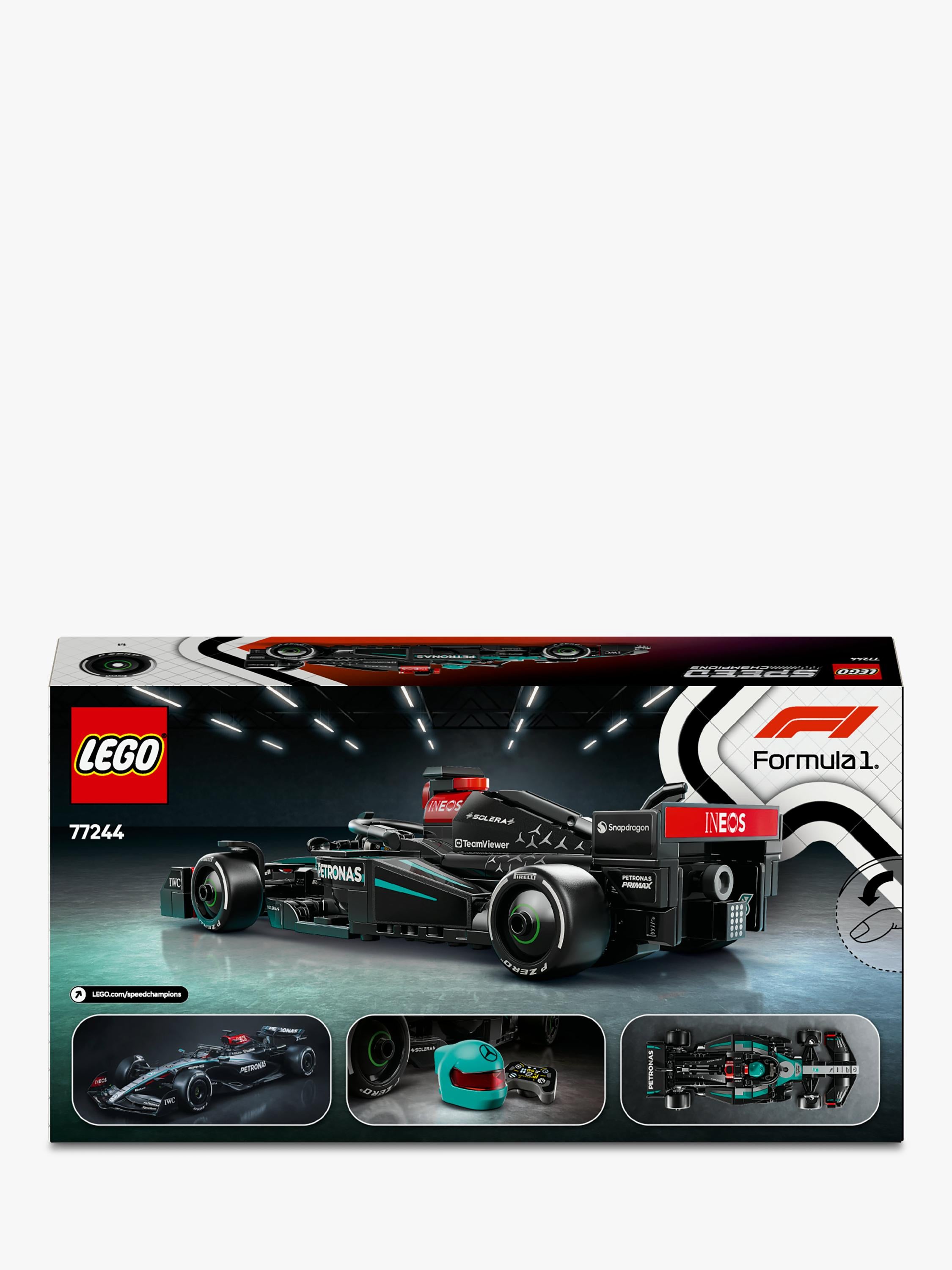 LEGO Speed Champions Mercedes-AMG F1 car 267 pieces - British product