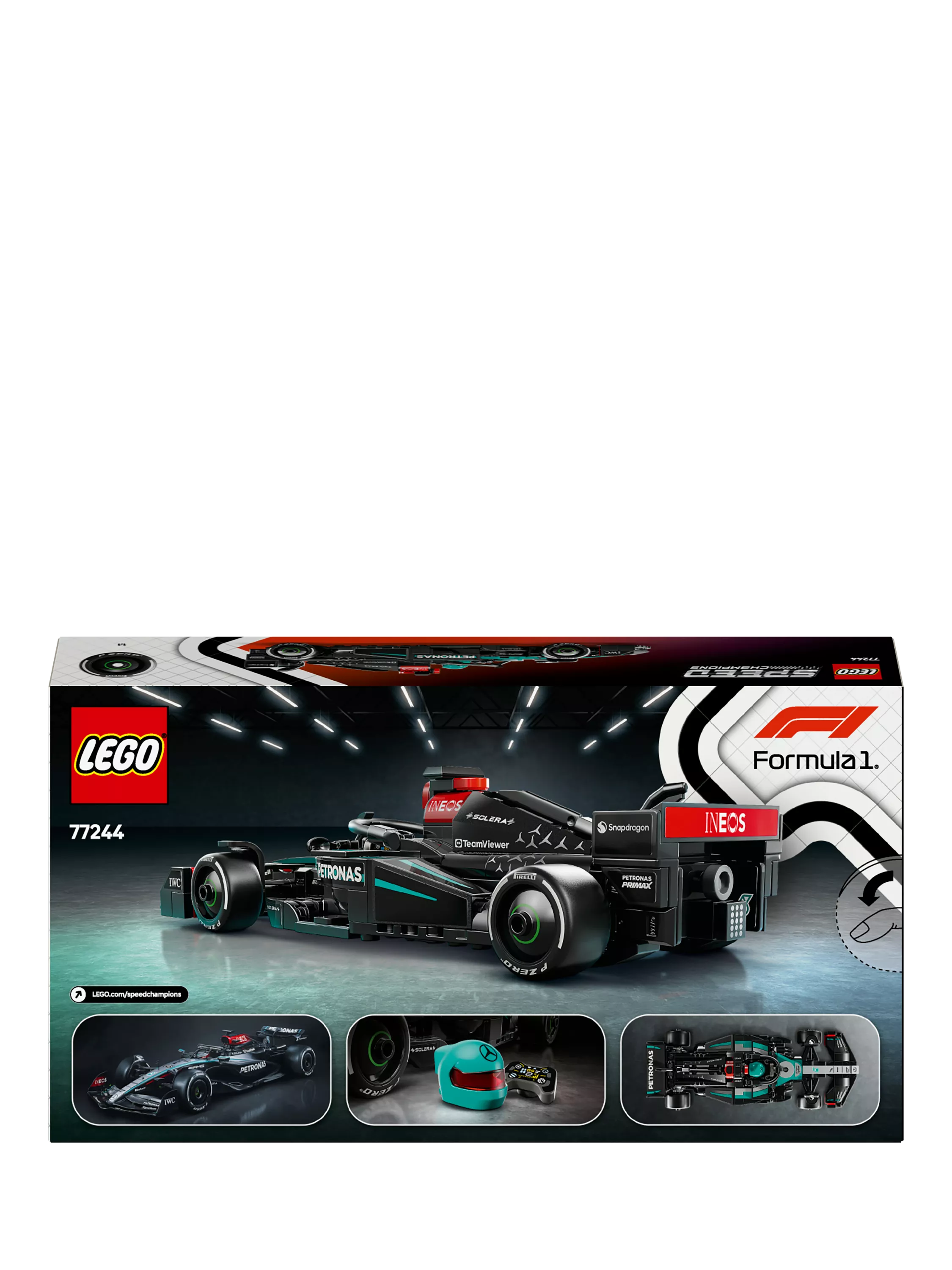 LEGO Speed Champions Mercedes-AMG F1 car 267 pieces - British product
