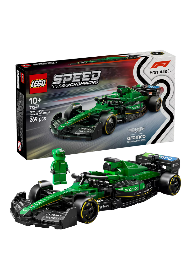 LEGO Speed Champions Aston Martin F1 race car, UK version