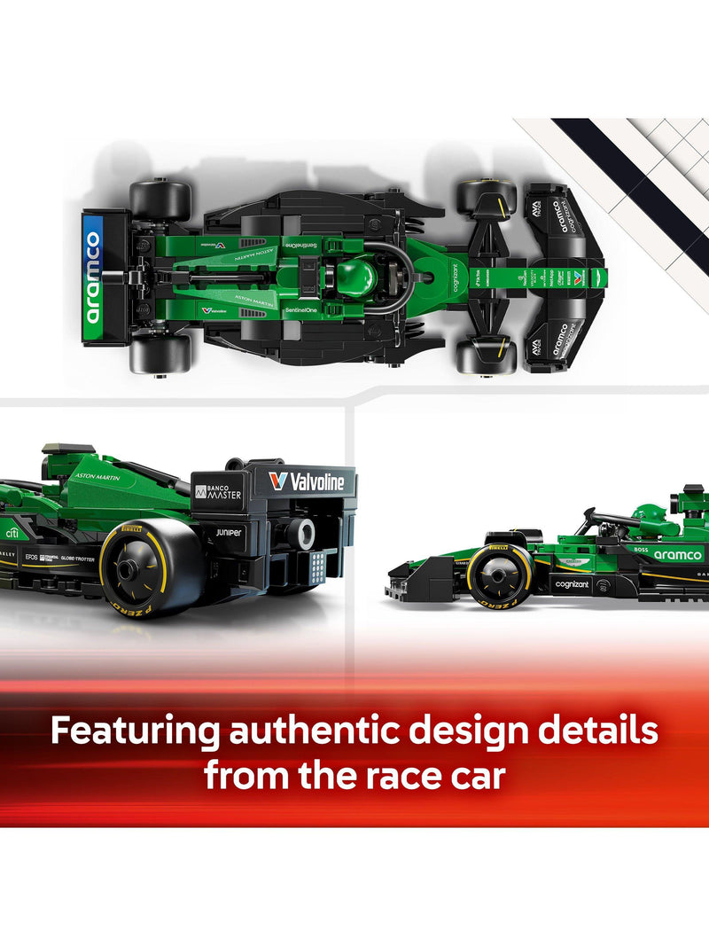 LEGO Speed Champions Aston Martin F1 race car, UK version