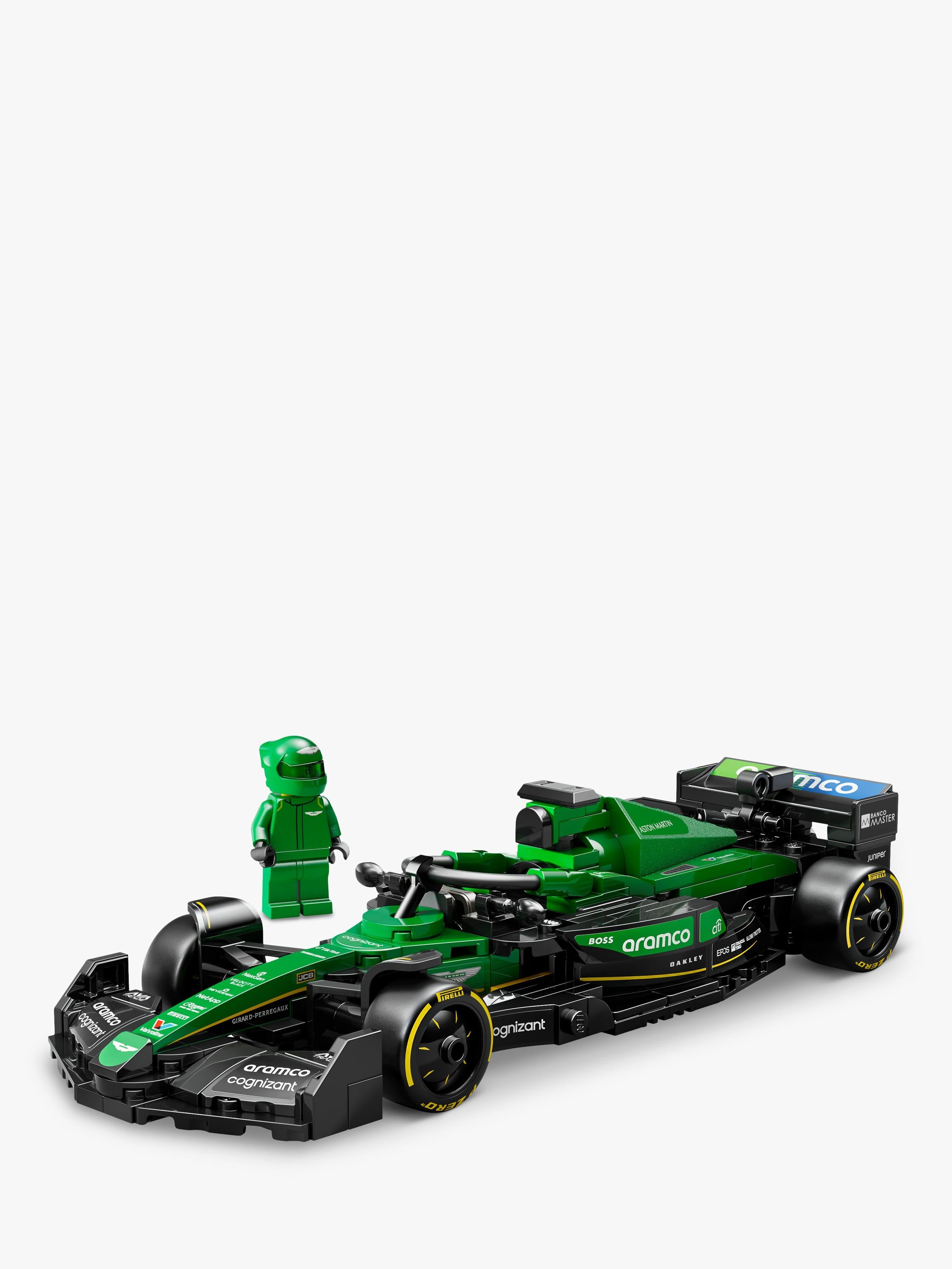 LEGO Speed Champions Aston Martin F1 race car, UK version