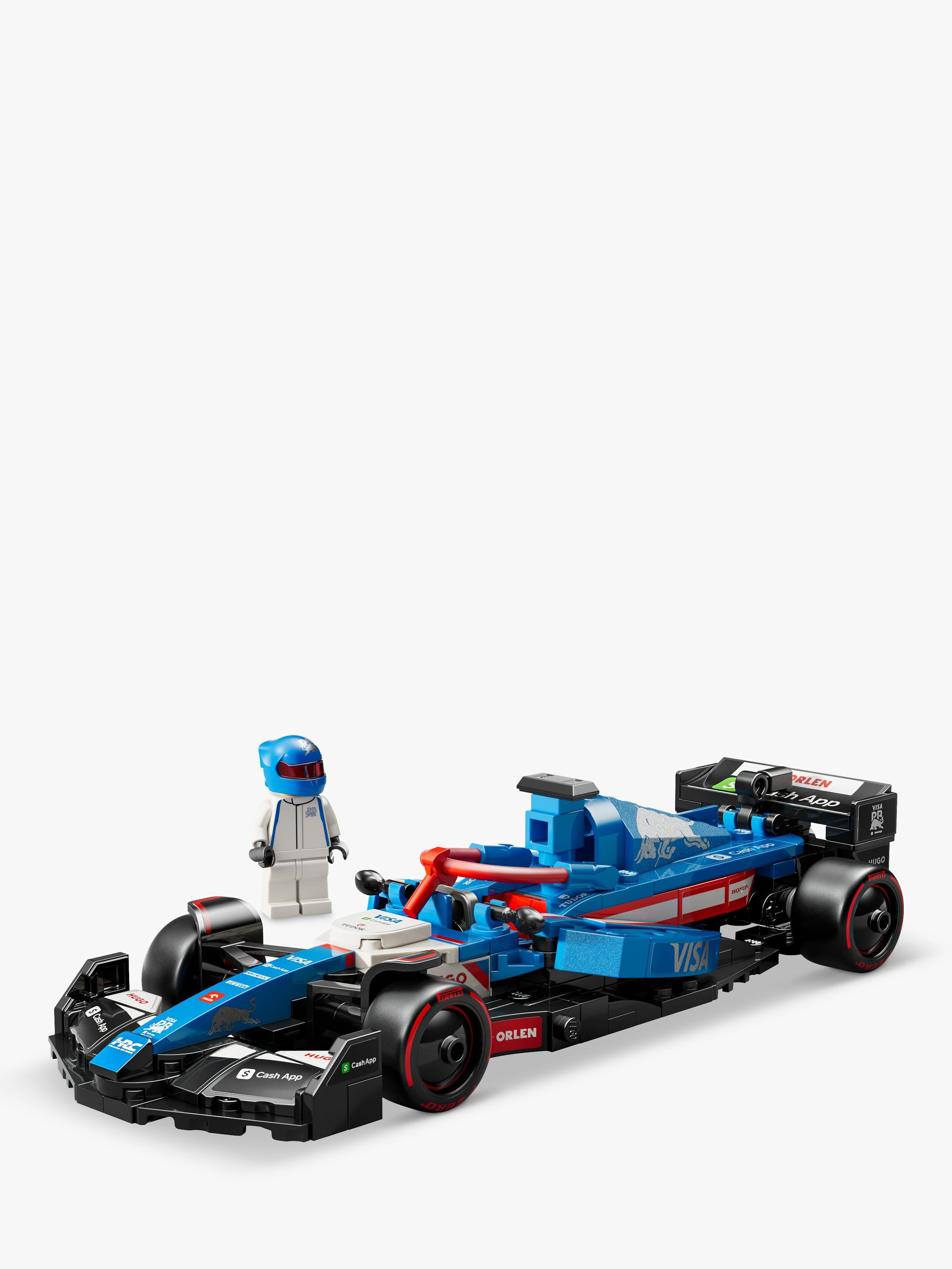 LEGO Speed Champions VCARB 01 F1 race car building set (British brand)