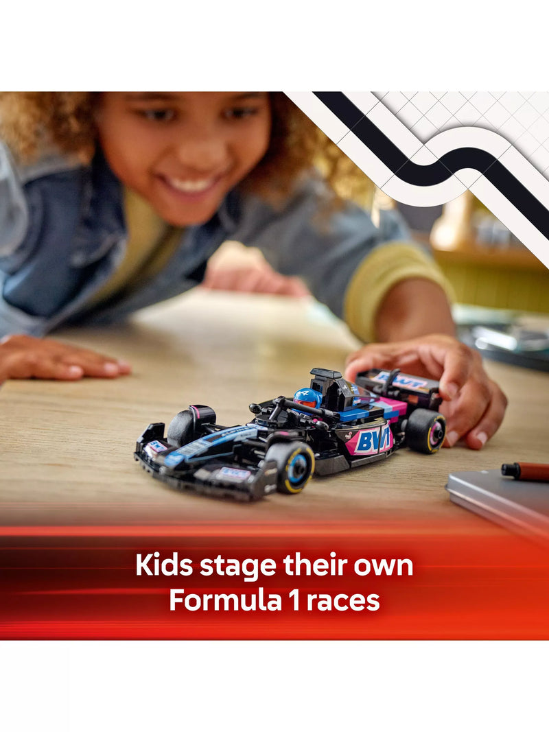 LEGO Speed Champions BWT Alpine F1 A524 258-piece set (British brand)