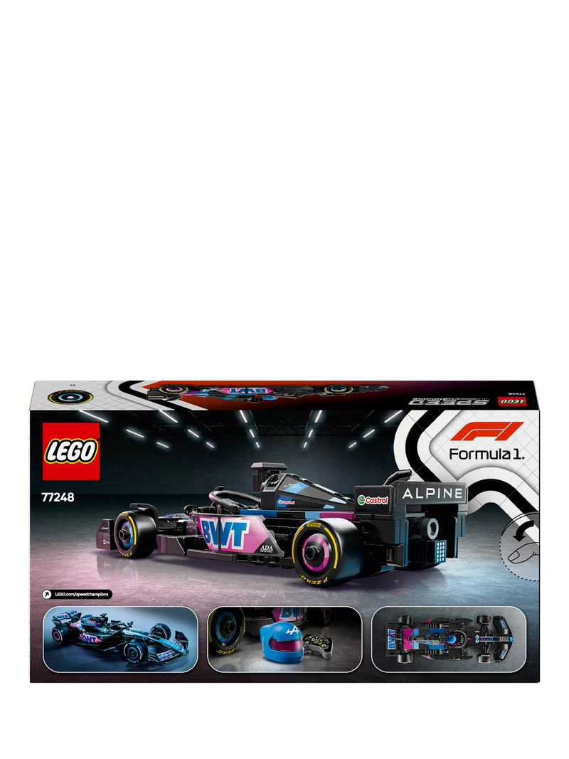 LEGO Speed Champions BWT Alpine F1 A524 258-piece set (British brand)