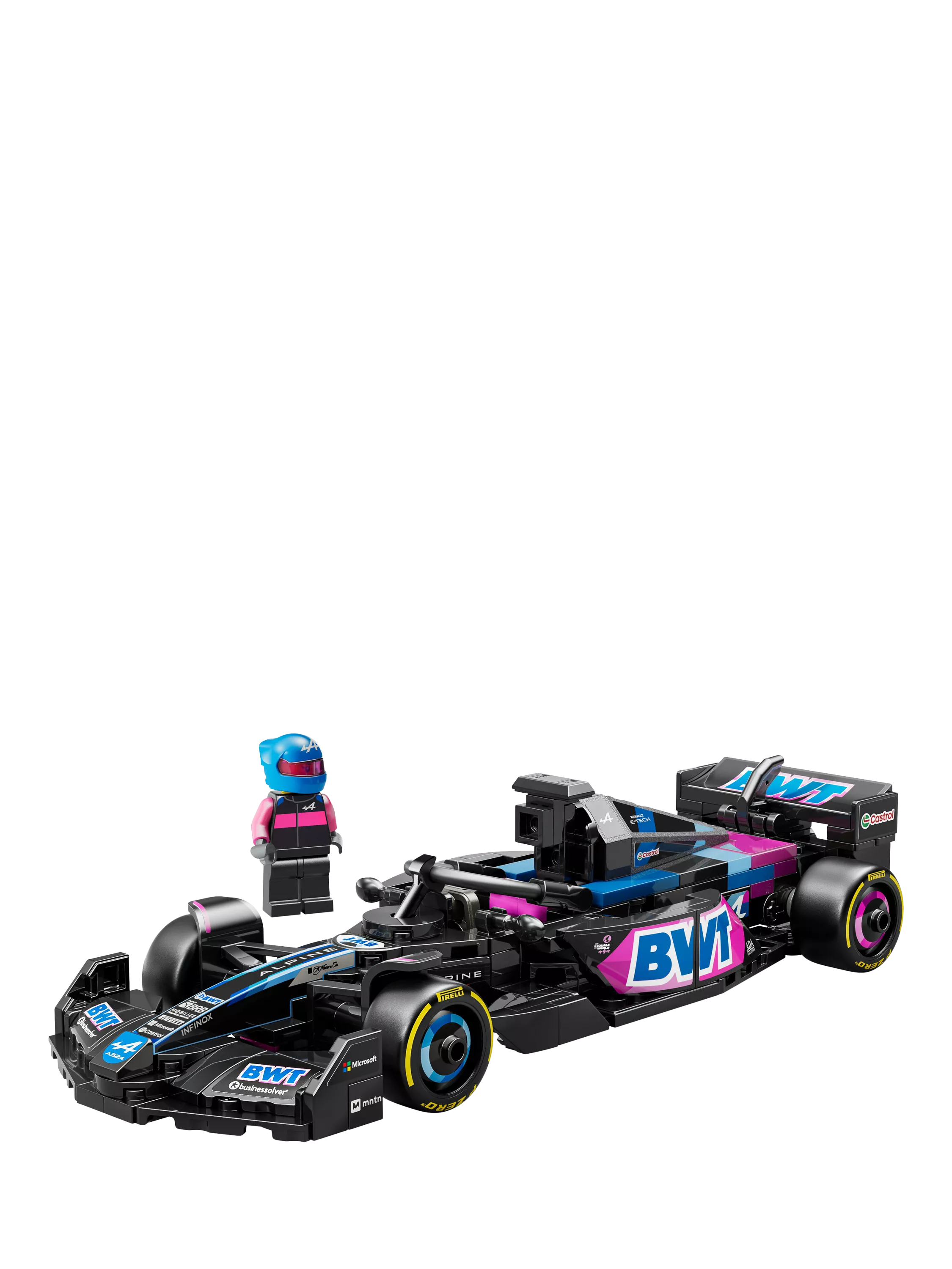 LEGO Speed Champions BWT Alpine F1 A524 258-piece set (British brand)