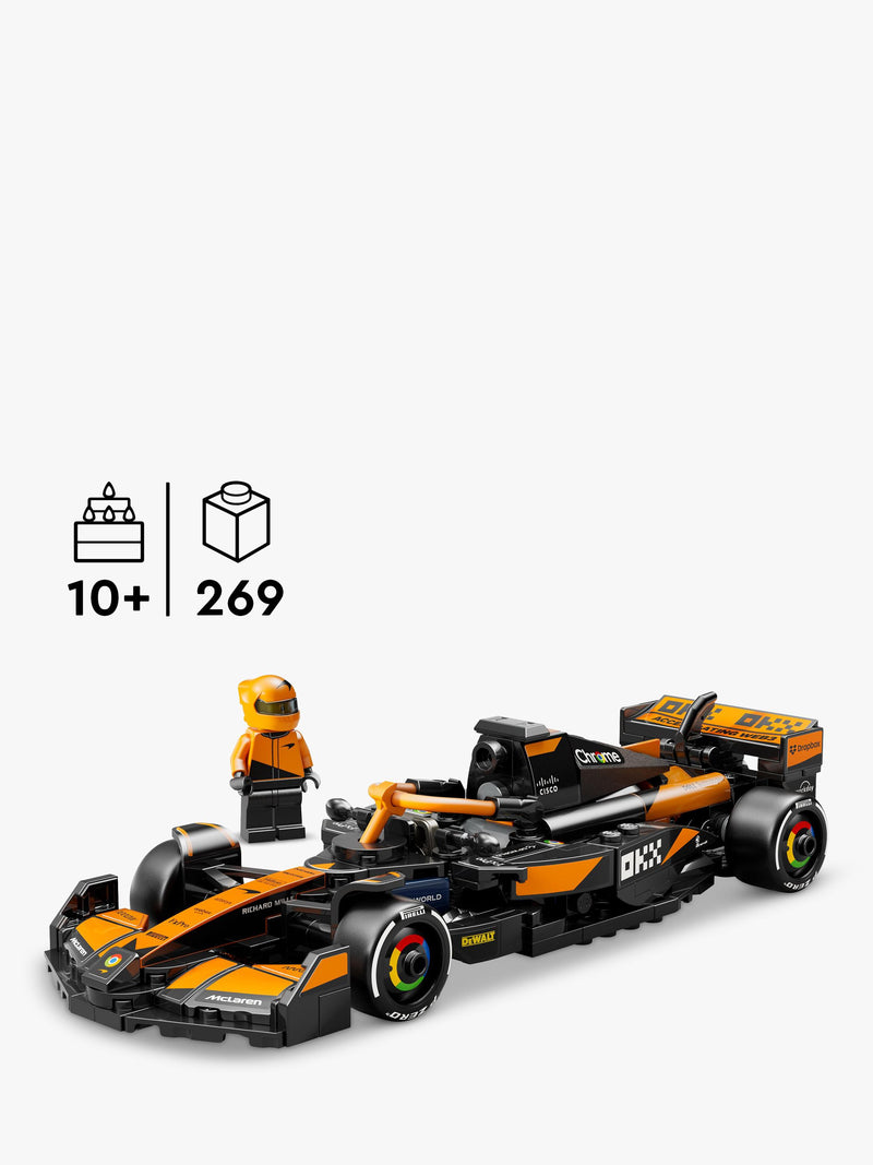 LEGO Speed Champions McLaren MCL38 building set 269 pieces - British product