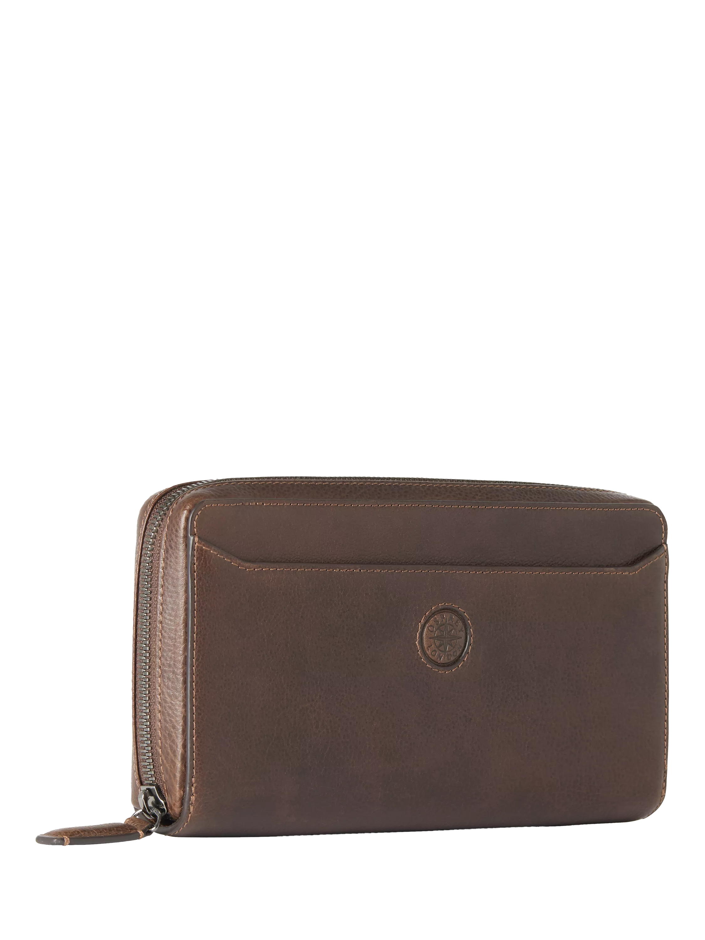 OSPREY LONDON Compass travel wallet Tan, imported from the UK