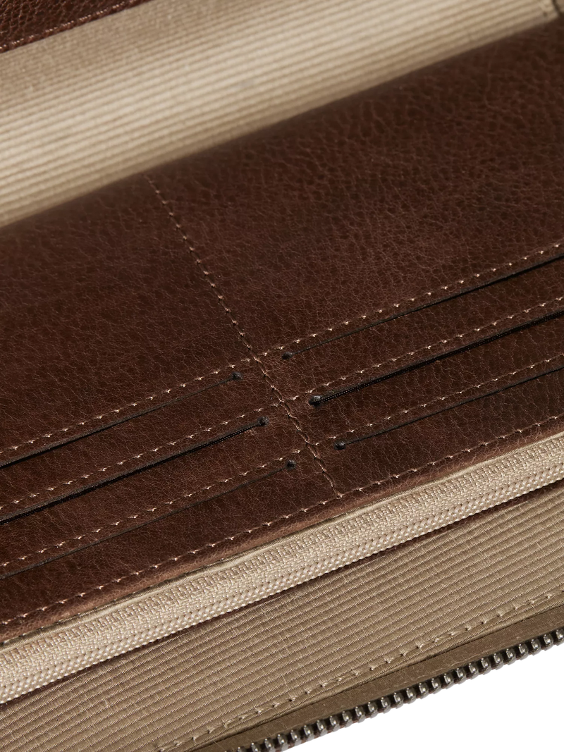 OSPREY LONDON Compass travel wallet Tan, imported from the UK