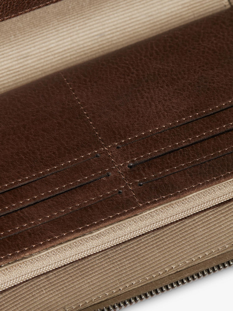 OSPREY LONDON Compass travel wallet Tan, imported from the UK