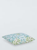 Morris & Co. Acanthus cushion blue/linen, UK version