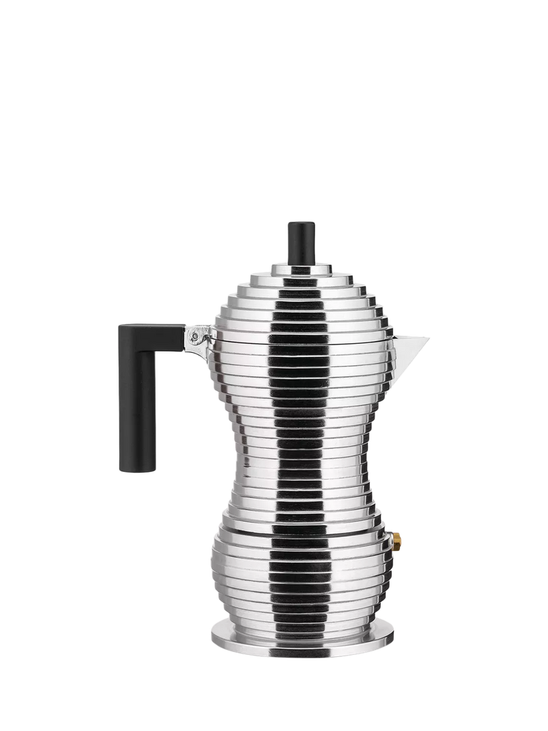 Alessi Pulcina espresso maker black 3 cup, UK version