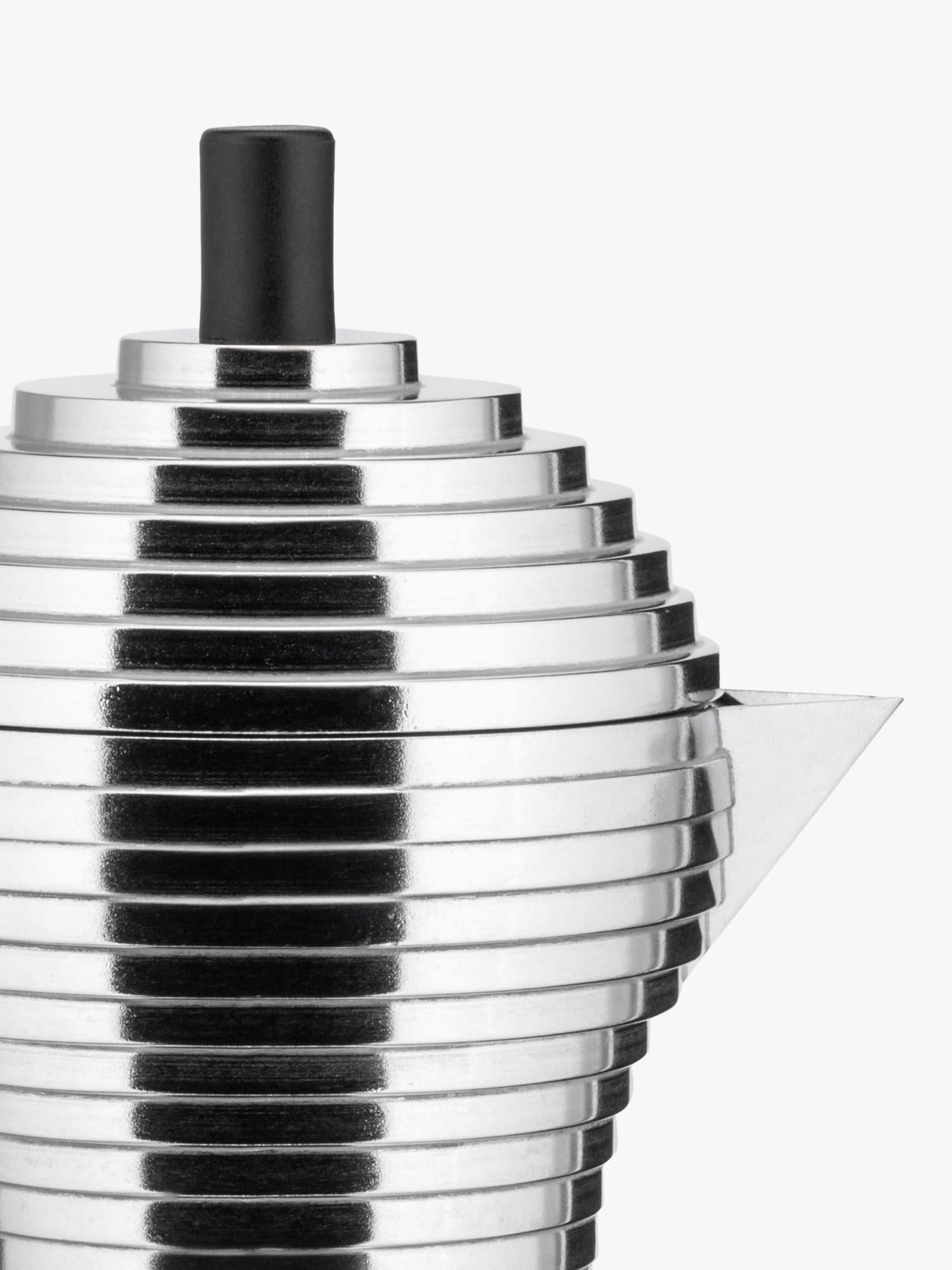 Alessi Pulcina espresso maker black 3 cup, UK version