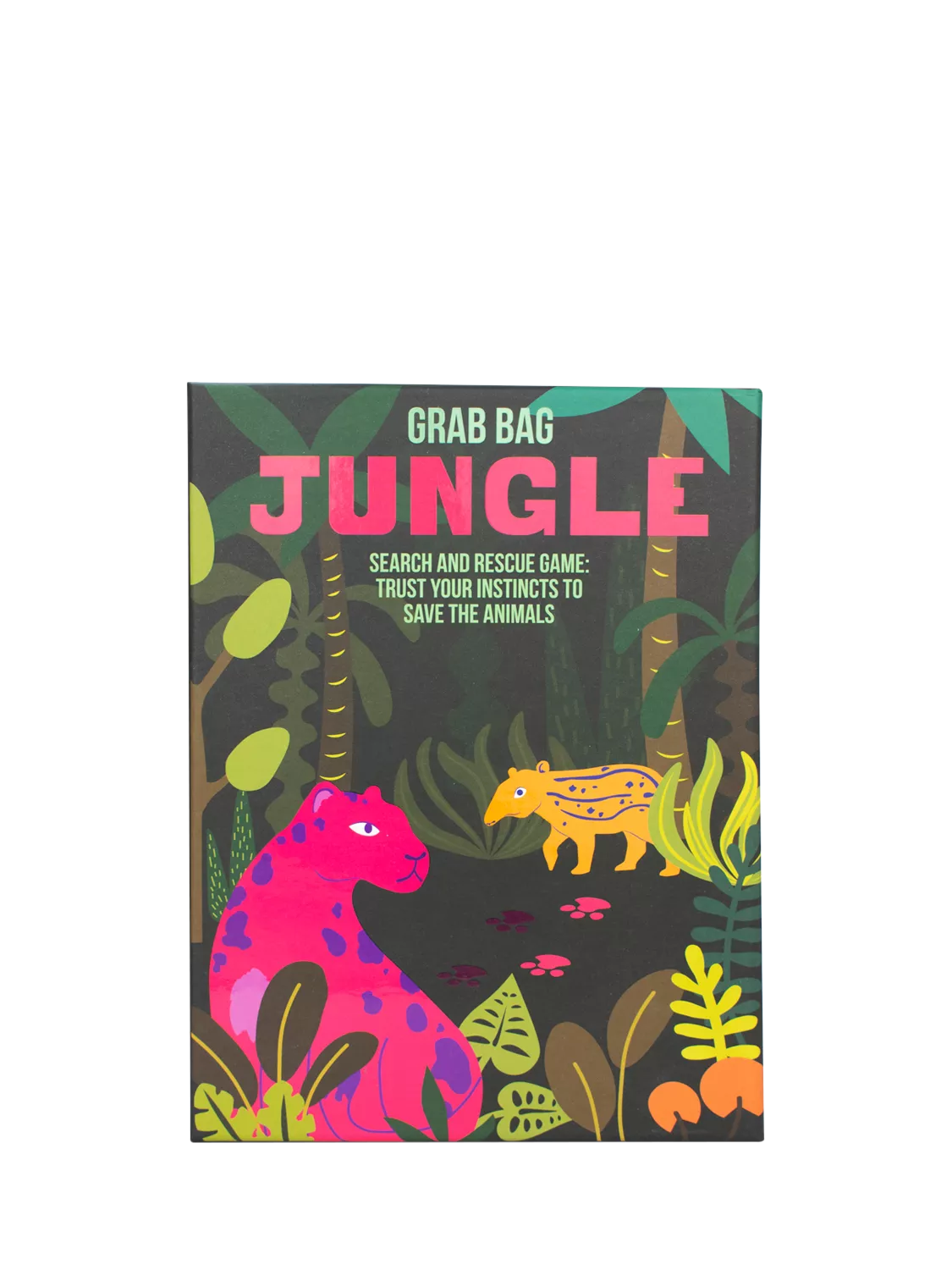 Gibsons Grab Bag Jungle Game cooperative board game, UK version