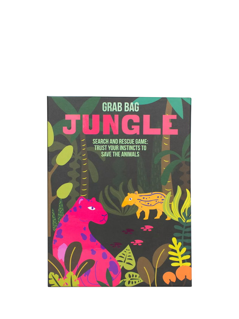 Gibsons Grab Bag Jungle Game cooperative board game, UK version