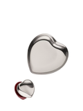 Georg Jensen heart pill box stainless steel (British brand)