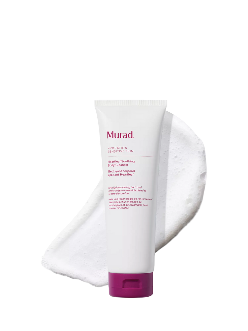 Murad heartleaf soothing body cleanser 250ml, imported from the UK