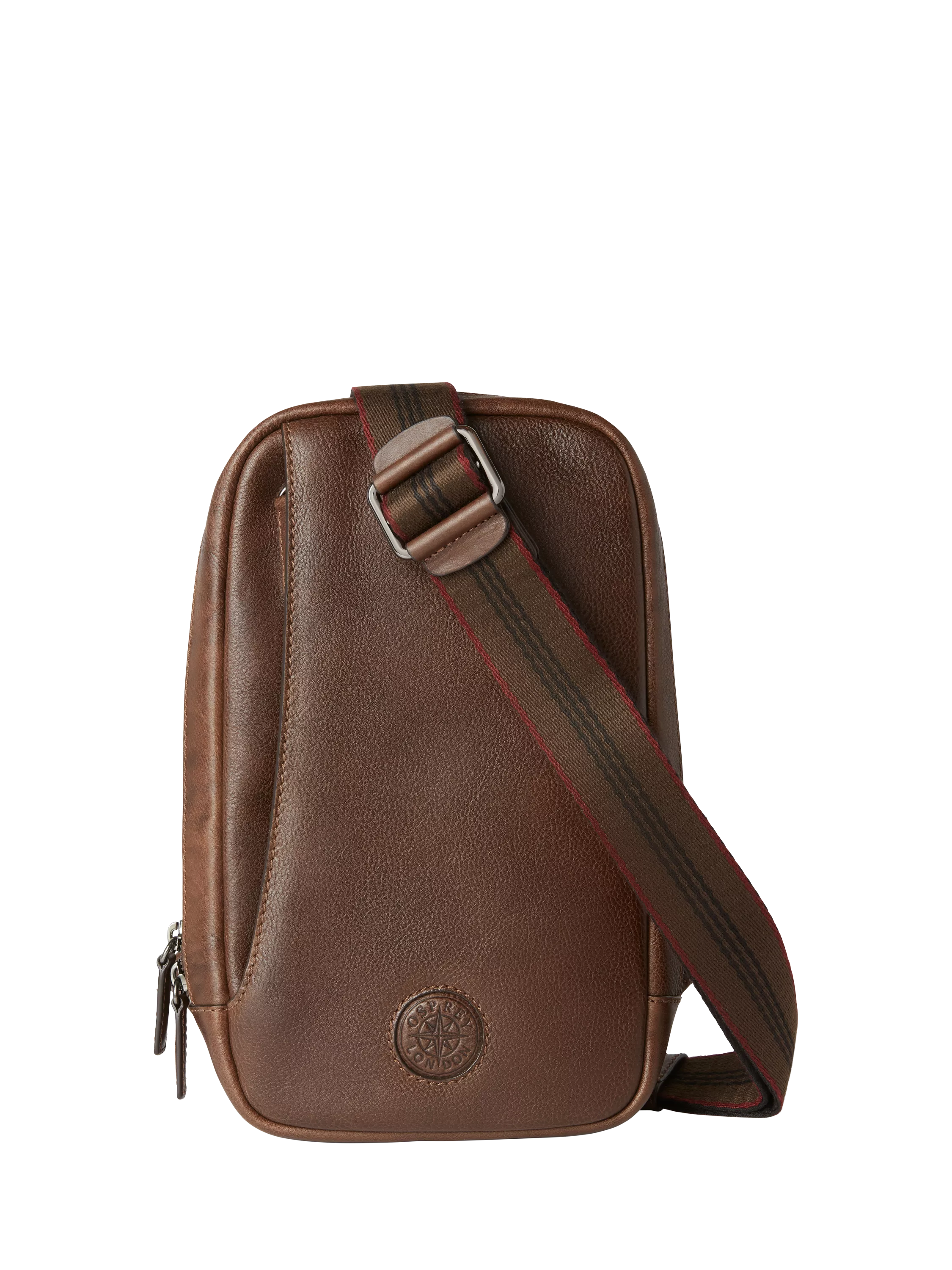 OSPREY LONDON The Compass Leather Cross Body Sling Bag