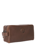 OSPREY LONDON The Compass Leather Washbag