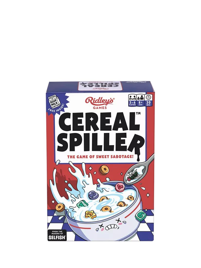 Ridley's Cereal Spiller family board game, UK version