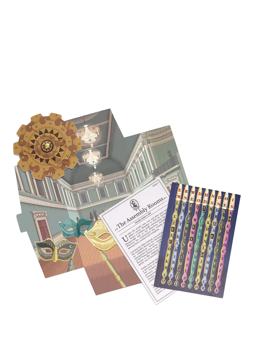 Ridley's Jane Austen escape room board game (British brand)