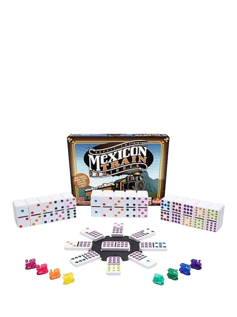 Goliath Mexican Train Dominoes board game, imported from the UK