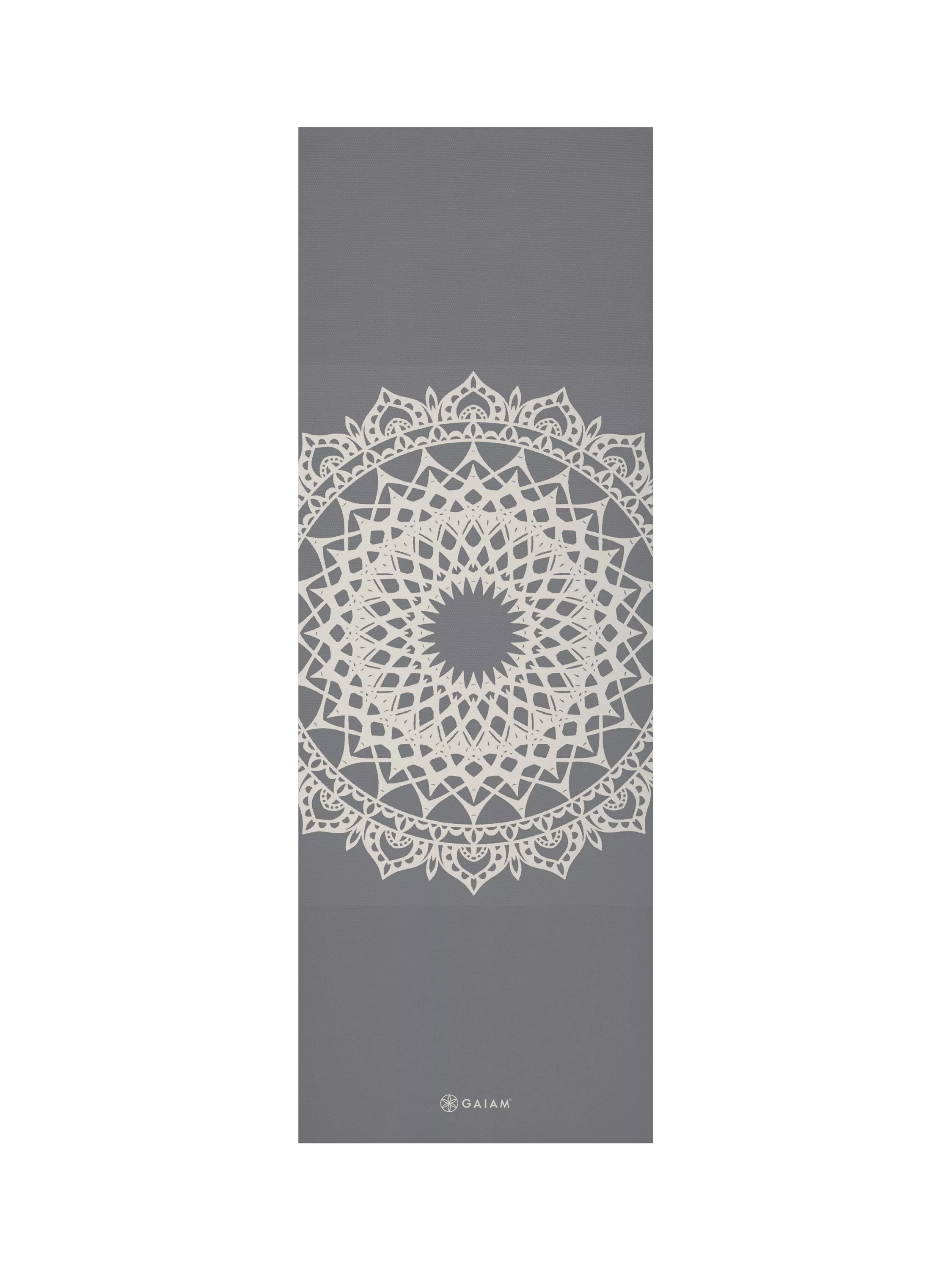 Gaiam 5mm yoga mat griege - British product