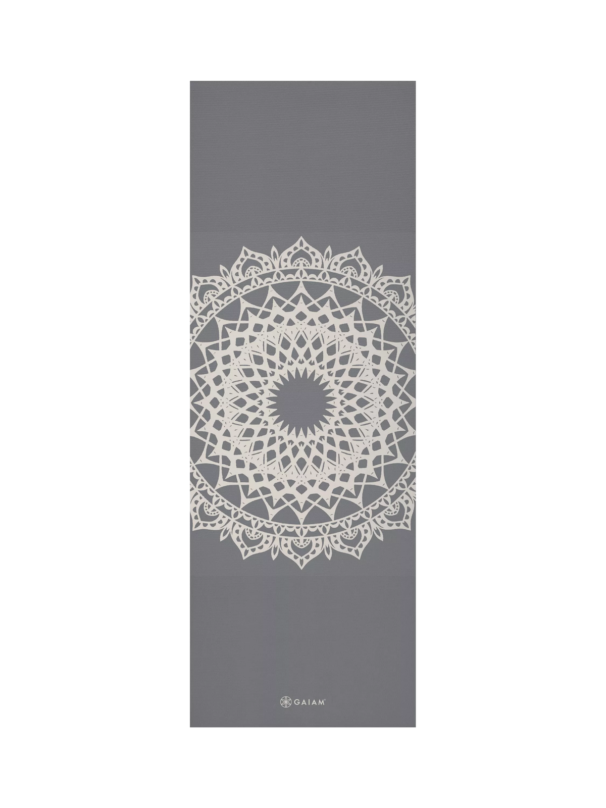 Gaiam 5mm yoga mat griege - British product