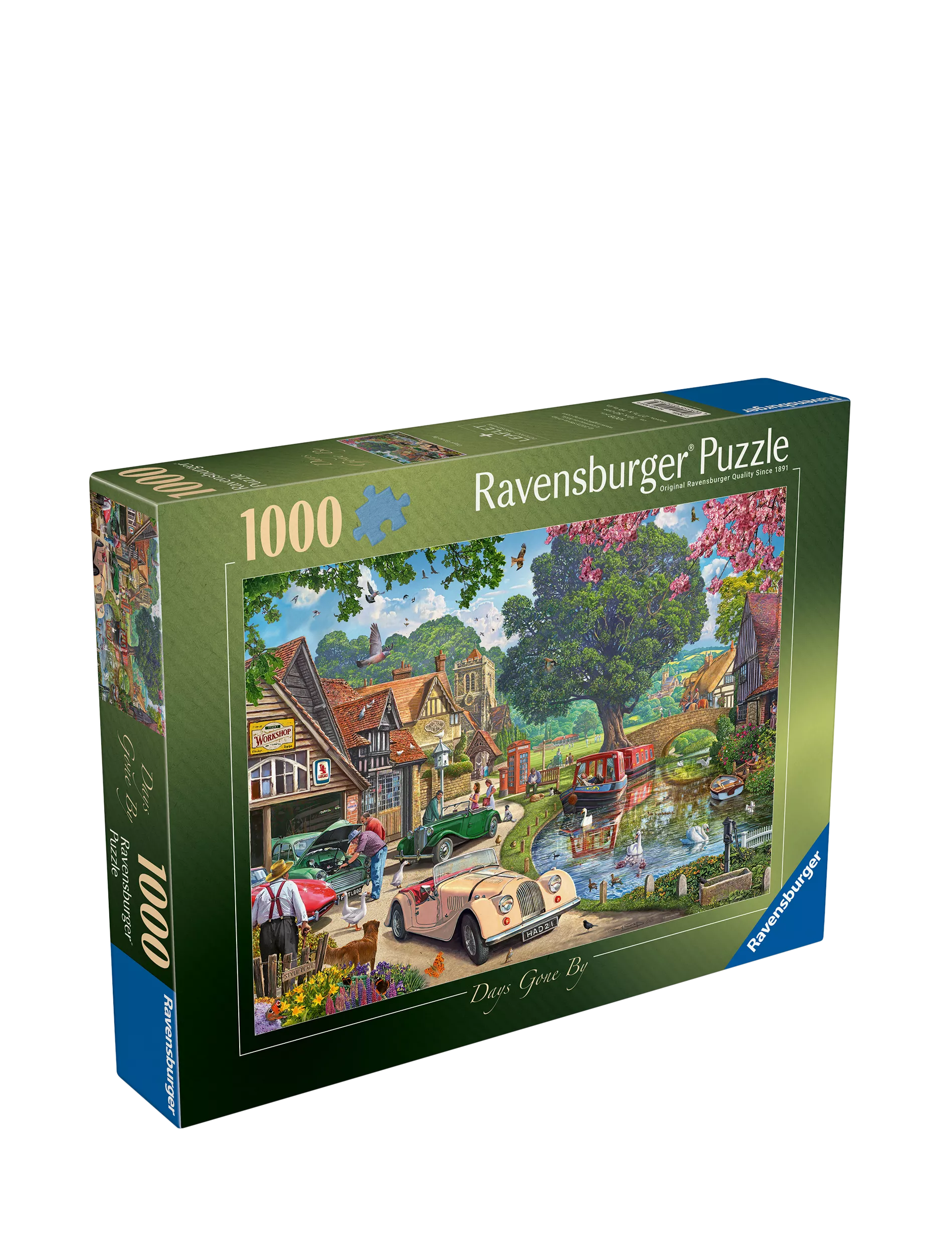 Ravensburger Days Gone By jigsaw puzzle 1000 pieces, UK version