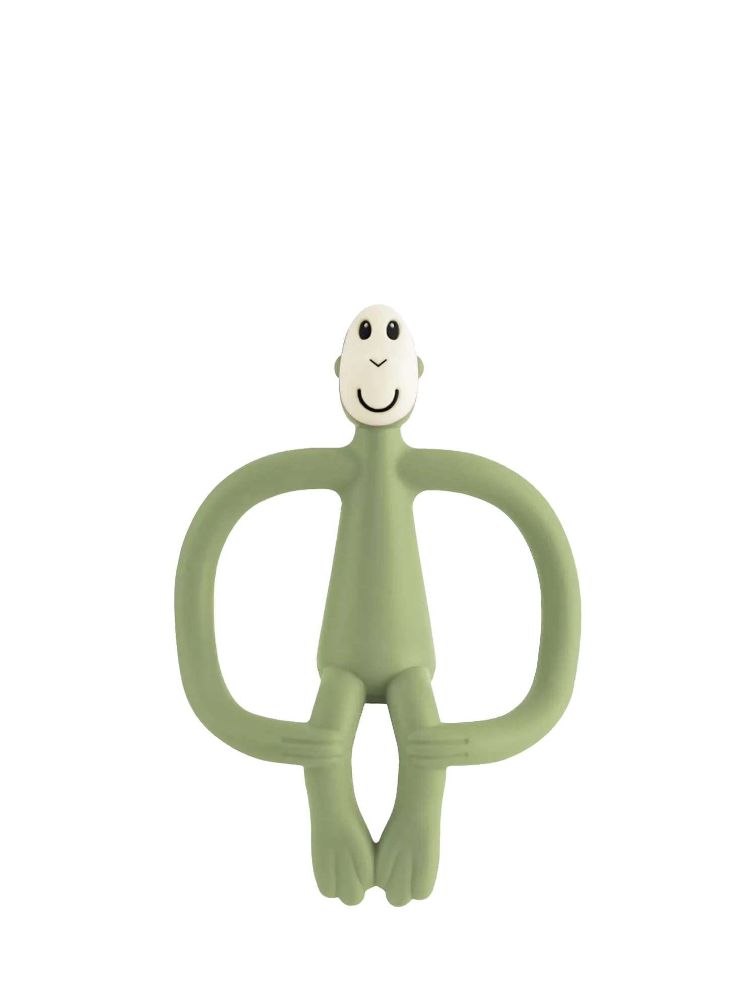 Matchstick Monkey olive teething toy with gel applicator, UK version