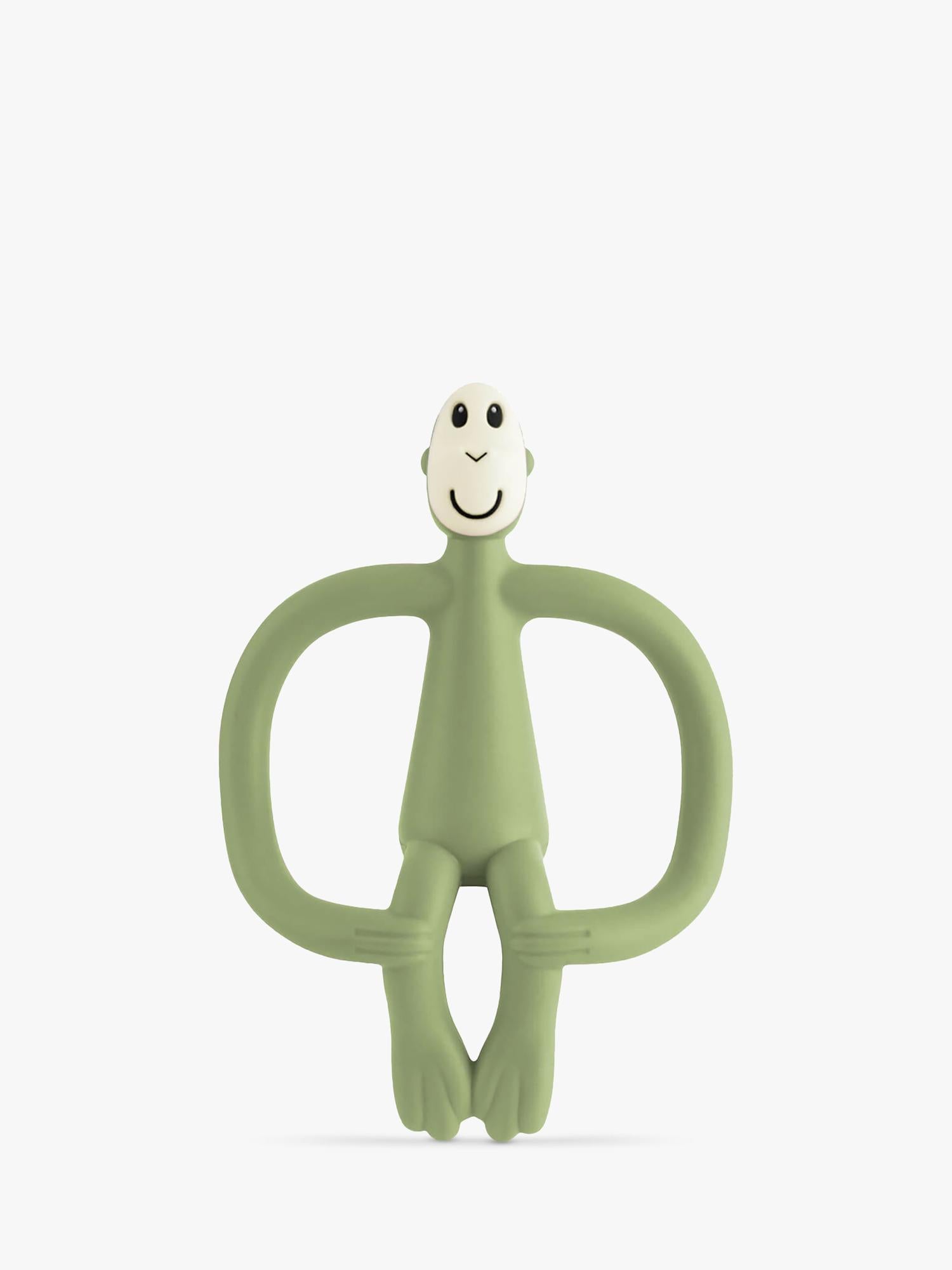 Matchstick Monkey olive teething toy with gel applicator, UK version