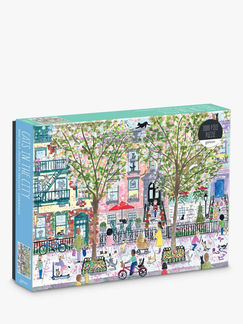 Galison Cats in the City jigsaw puzzle 1000 pieces - British product