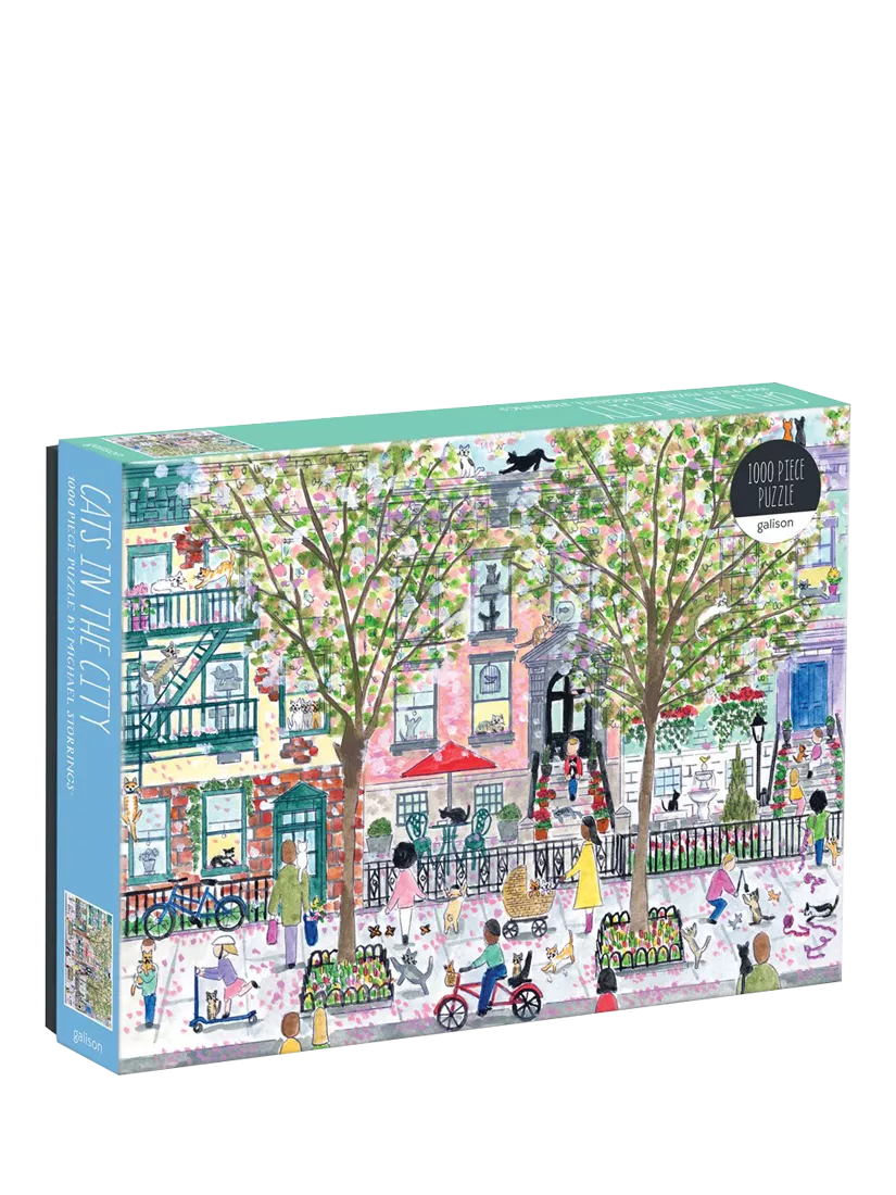 Galison Cats in the City jigsaw puzzle 1000 pieces - British product